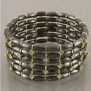 Black Stretch Bracelet - New